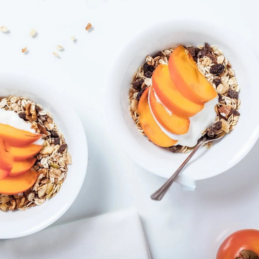Fresh breakfast bowls